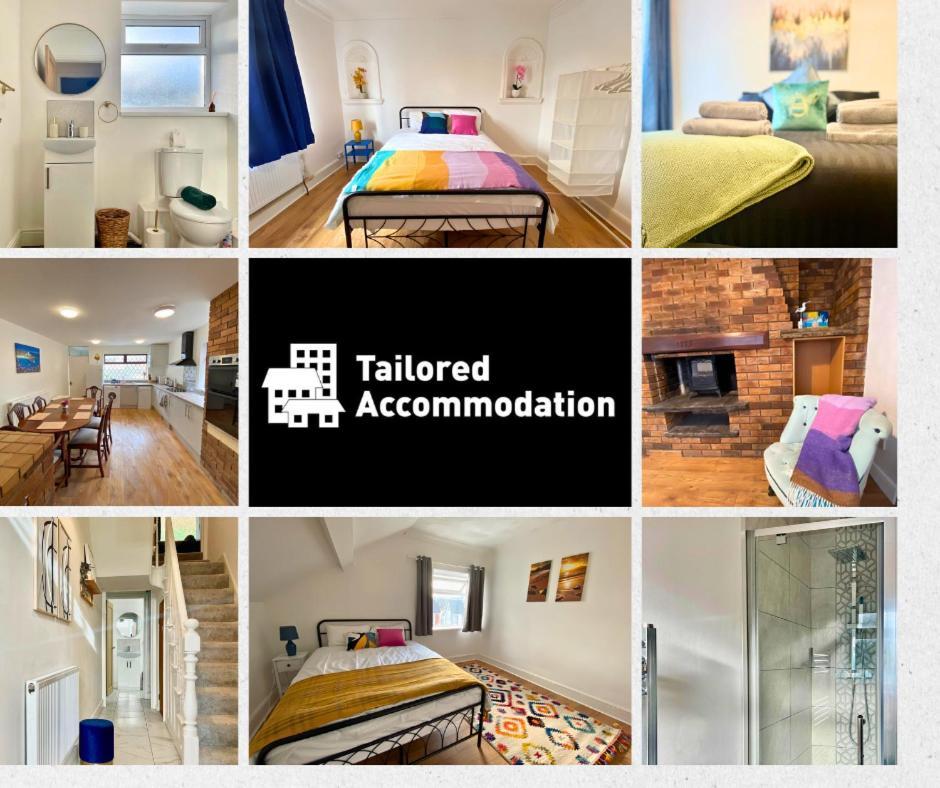 4-Bedroom Home - Perfect For Those Working In Bridgend - By Tailored Accommodation Exterior foto